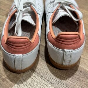 Adidas White and Pink Sneakers